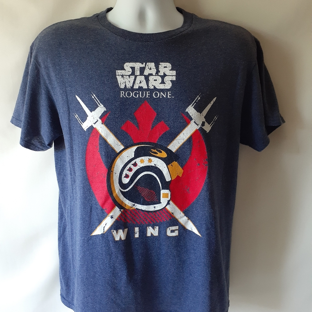 Star Wars Rogue One men's blue short sleeve T